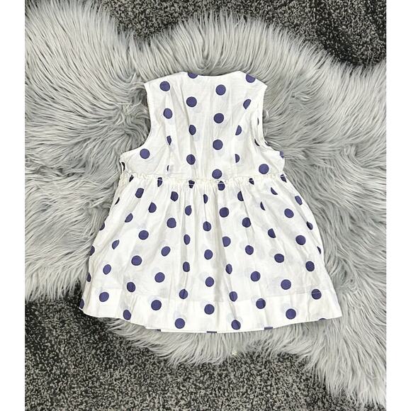 Dagmar Daley Girls Polka Dot Wrap Tank Size 6 - Picture 3 of 3